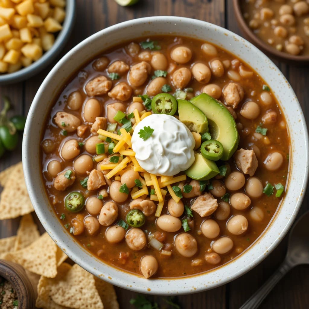 You are currently viewing Delicious White Bean Chicken Chili Recipe for Cozy Nights