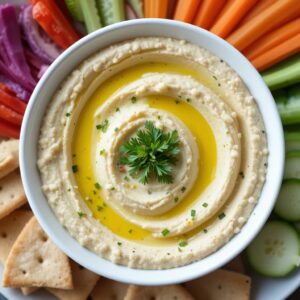 Read more about the article Easy and Delicious Homemade Hummus Recipe – A Creamy Middle Eastern Delight