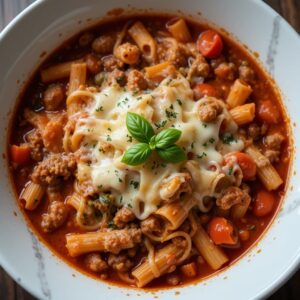 Hearty and Comforting Lasagna Soup Recipe