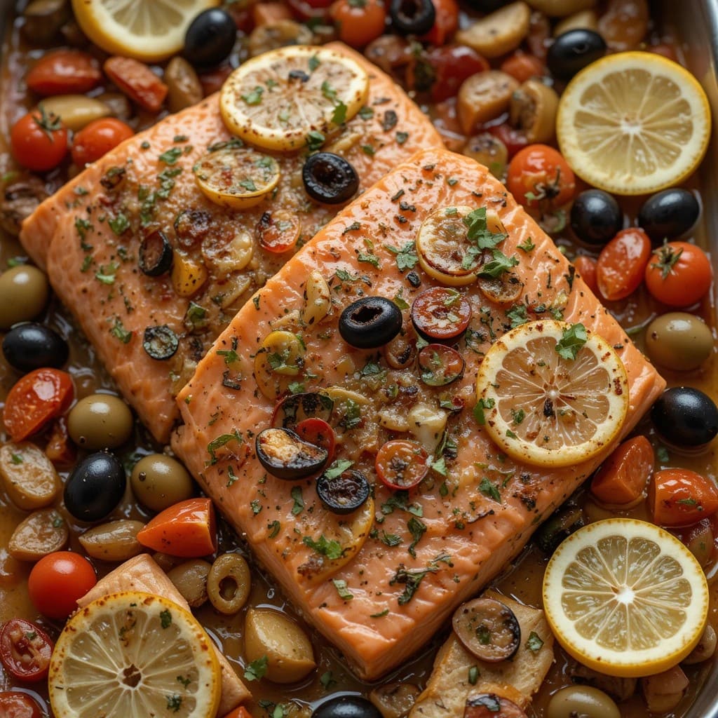 You are currently viewing Mediterranean Magic – Easy and Flavorful Salmon Recipe