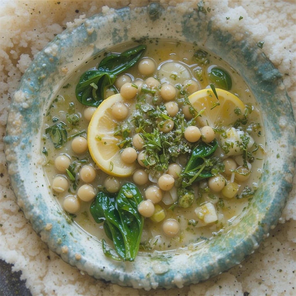 You are currently viewing Quick and Easy Lemony Greek Chickpea Soup Recipe